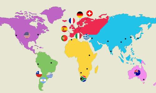 Carte du monde - Site